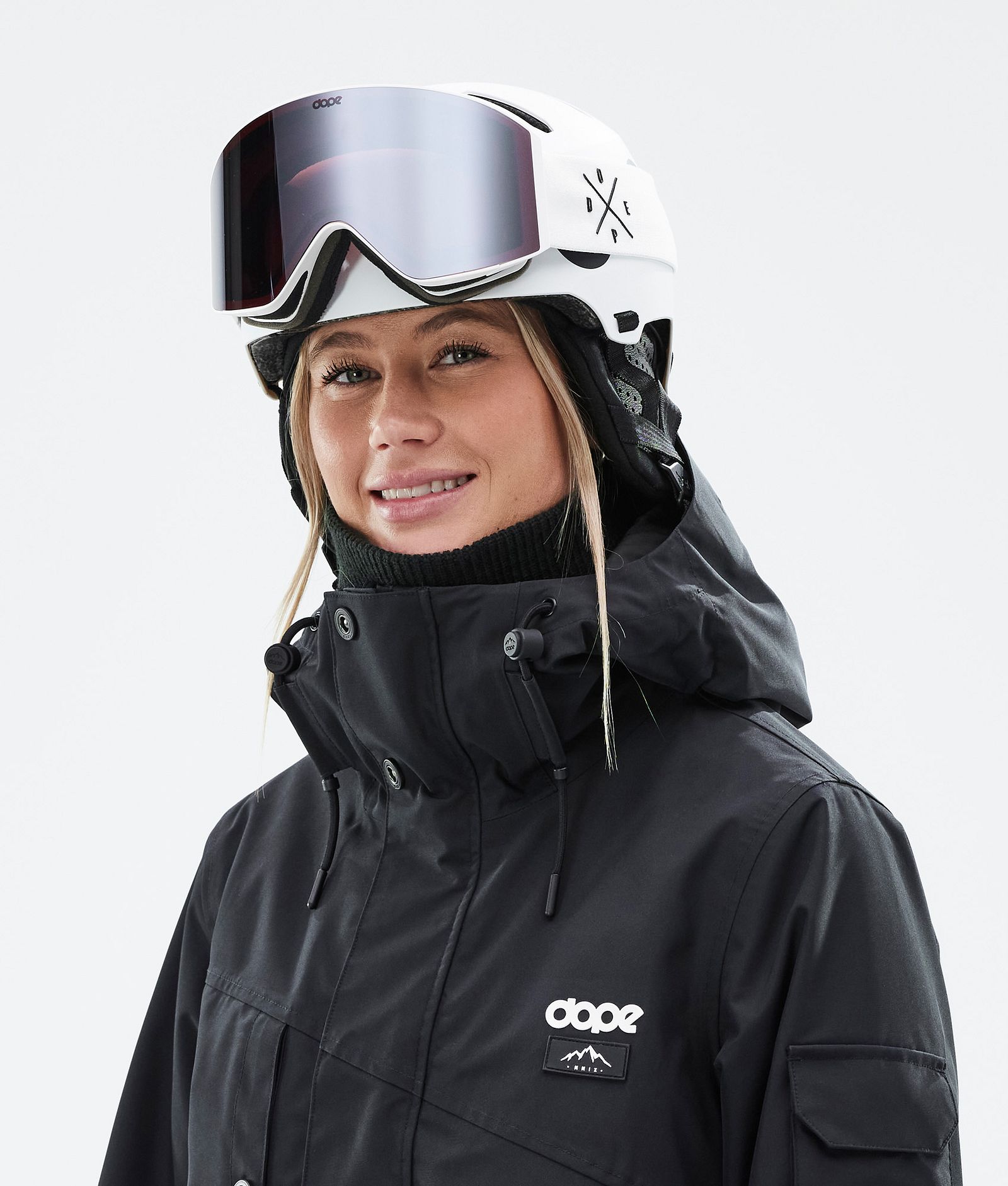 Macon 2.0 Skihelm Classic Matte White w/ Black, Bild 5 von 8