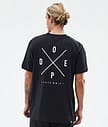 Standard T-shirt Heren 2X-Up Black