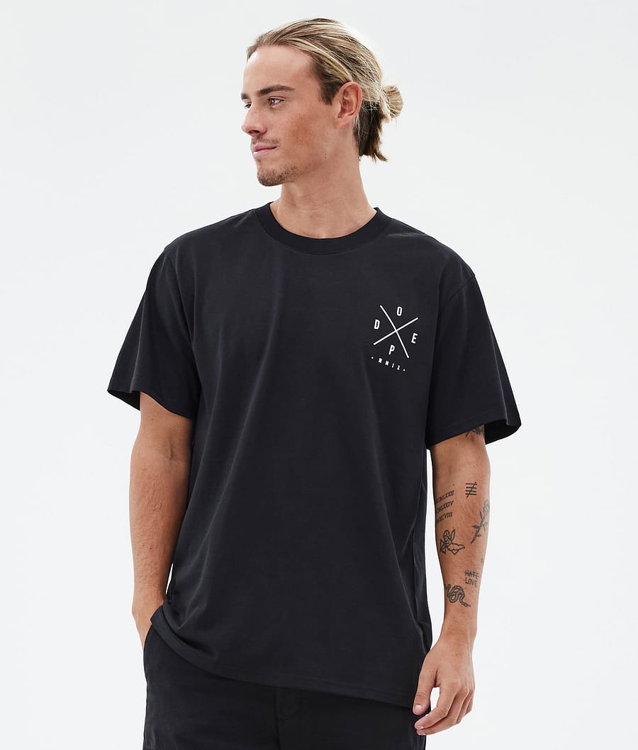 Standard T-shirt Uomo 2X-Up Black