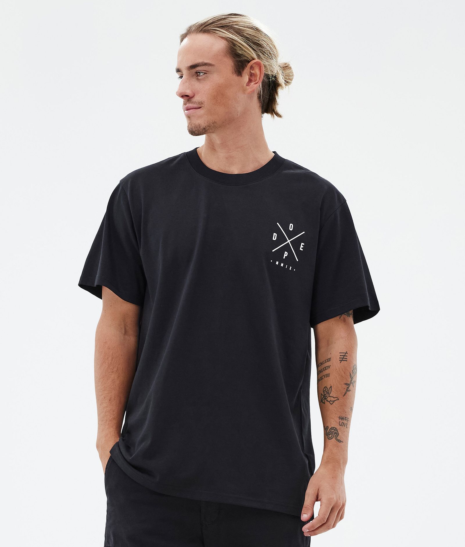 Dope Standard T-shirt Men 2X-Up Black | Dopesnow.com