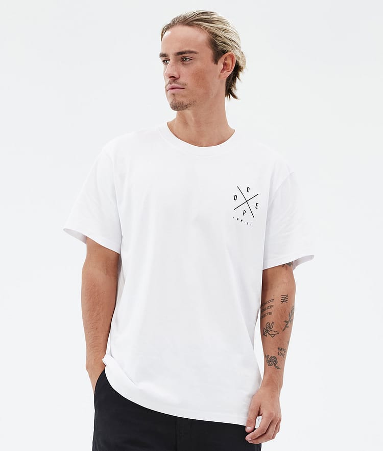 Standard T-shirt Herr 2X-Up White, Bild 2 av 5