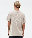 Standard T-shirt Herre 2X-Up Sand