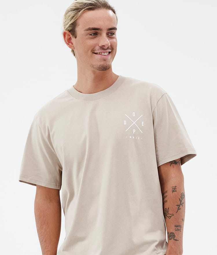 Standard T-shirt Heren 2X-Up Sand, Afbeelding 3 van 5