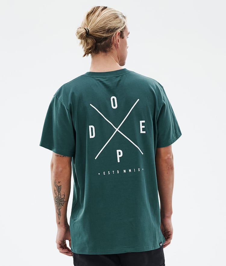 Standard T-shirt Homme 2X-Up Bottle Green