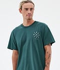 Standard T-shirt Uomo 2X-Up Bottle Green, Immagine 3 di 5