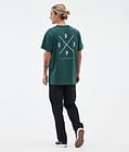 Standard T-shirt Uomo 2X-Up Bottle Green, Immagine 4 di 5