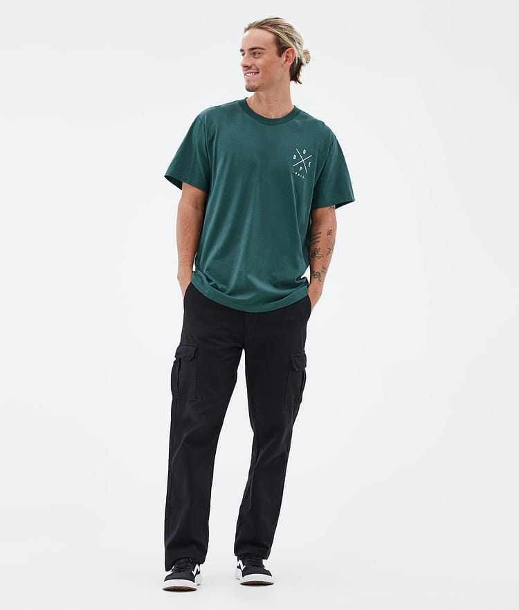 Standard T-shirt Men 2X-Up Bottle Green, Image 5 of 5