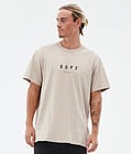 Standard T-shirt Herre Aphex Sand, Billede 2 af 5