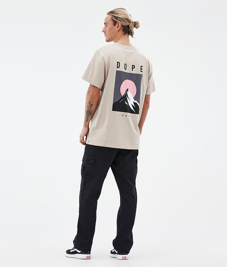 Standard T-shirt Herre Aphex Sand, Billede 4 af 5