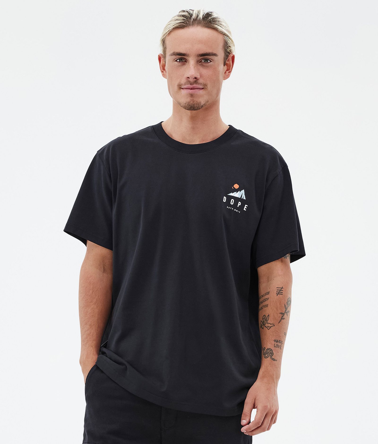Standard T-shirt Heren Ice Black, Afbeelding 2 van 5