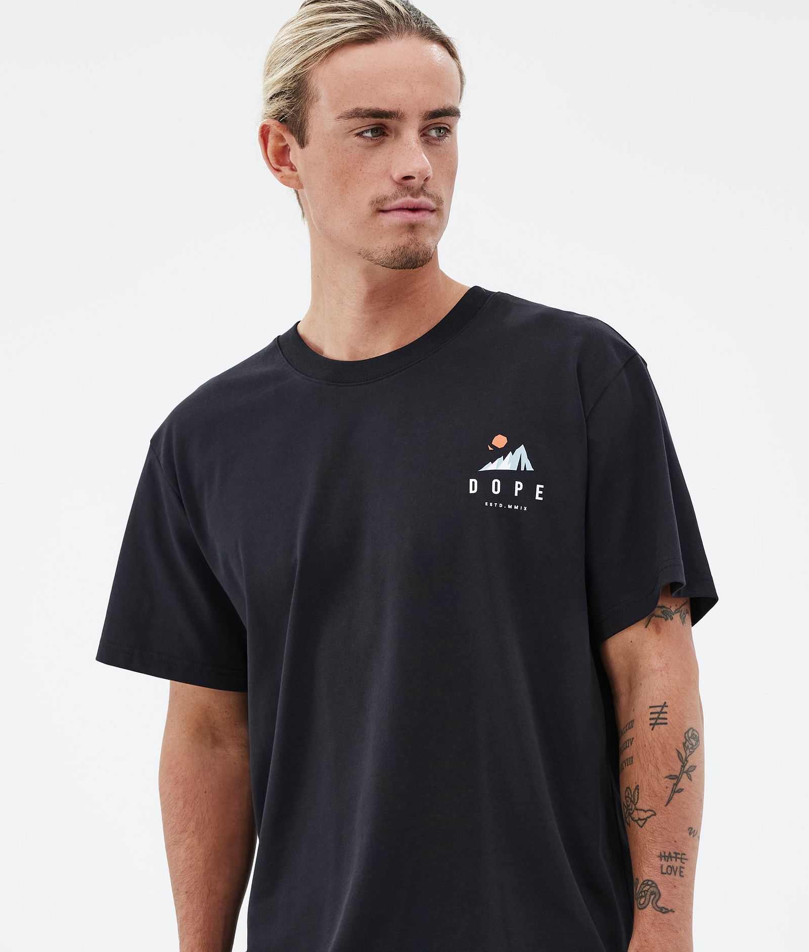 Standard T-shirt Men Ice Black, Image 3 of 5