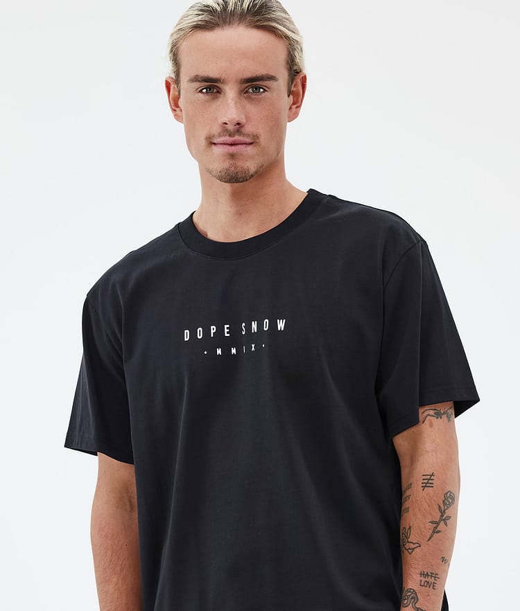 Standard T-shirt Men Silhouette Black