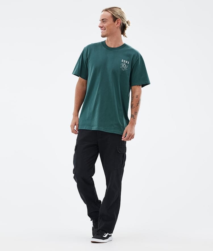 Standard T-shirt Homme Summit Bottle Green, Image 5 sur 5