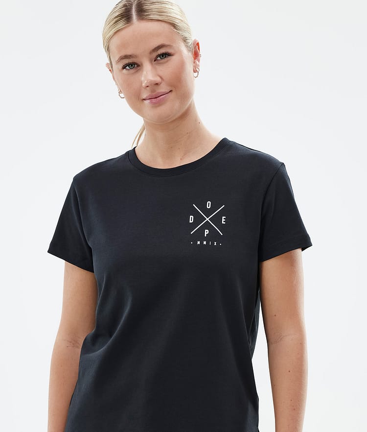 Standard W T-shirt Dame 2X-Up Black