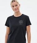 Standard W T-paita Naiset 2X-Up Black