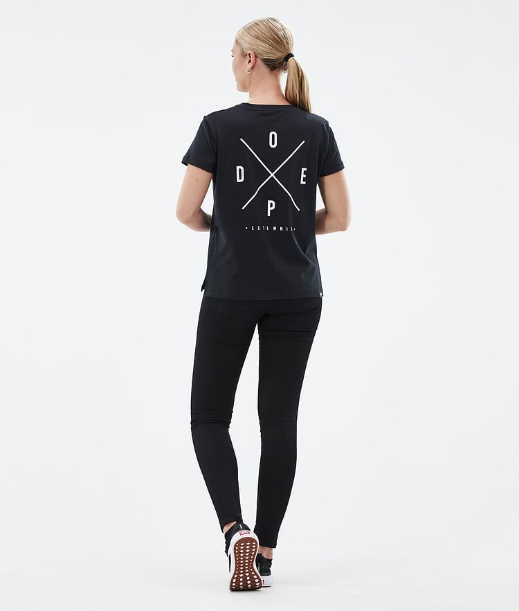 Standard W T-shirt Dames 2X-Up Black