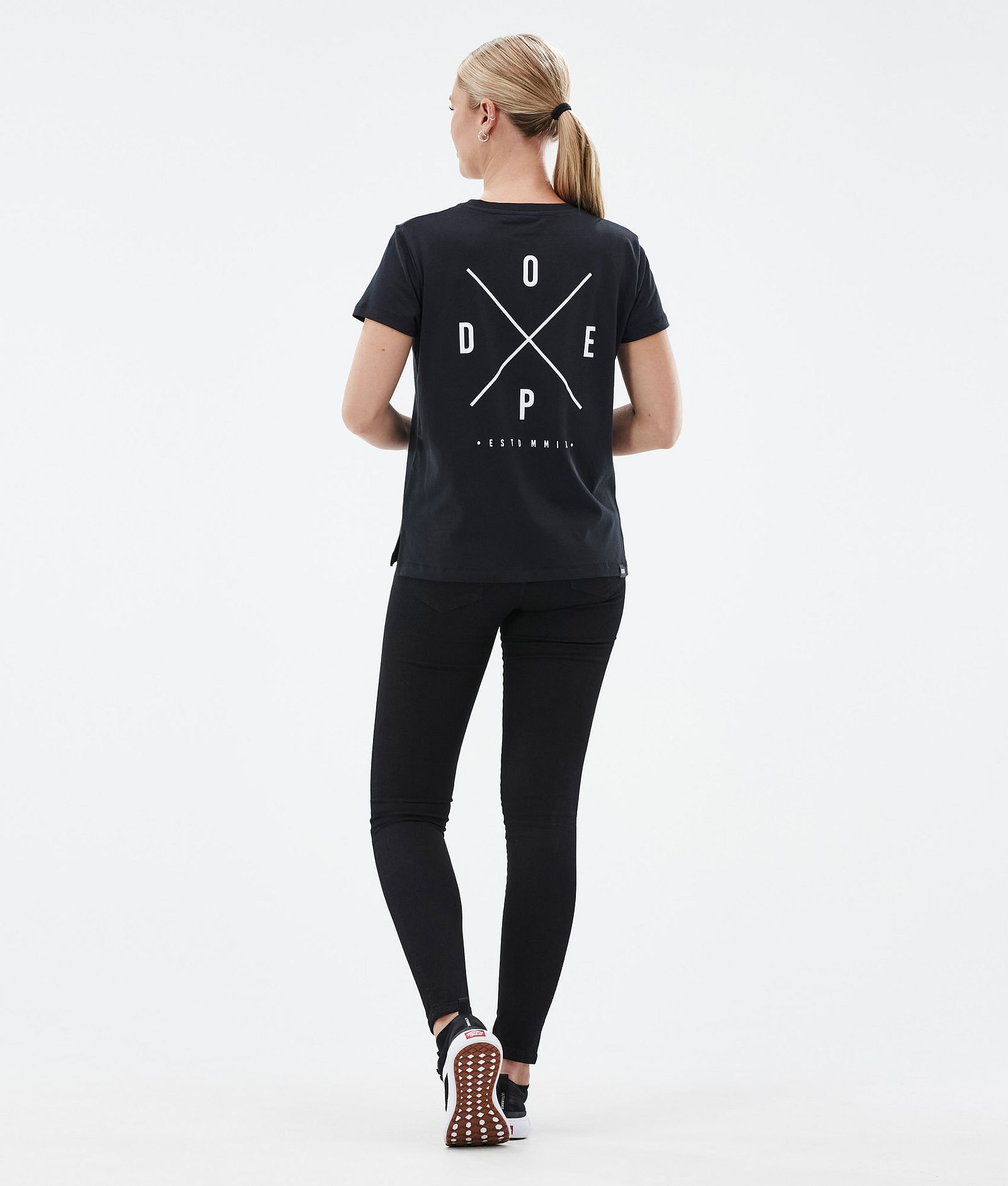 Standard W T-shirt Donna 2X-Up Black