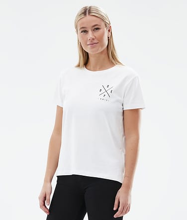 Standard W T-shirt Kobiety 2X-Up White