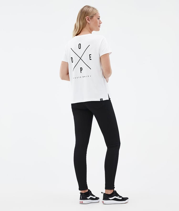 Standard W T-shirt Dames 2X-Up White