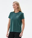 Standard W T-shirt Dam 2X-Up Bottle Green