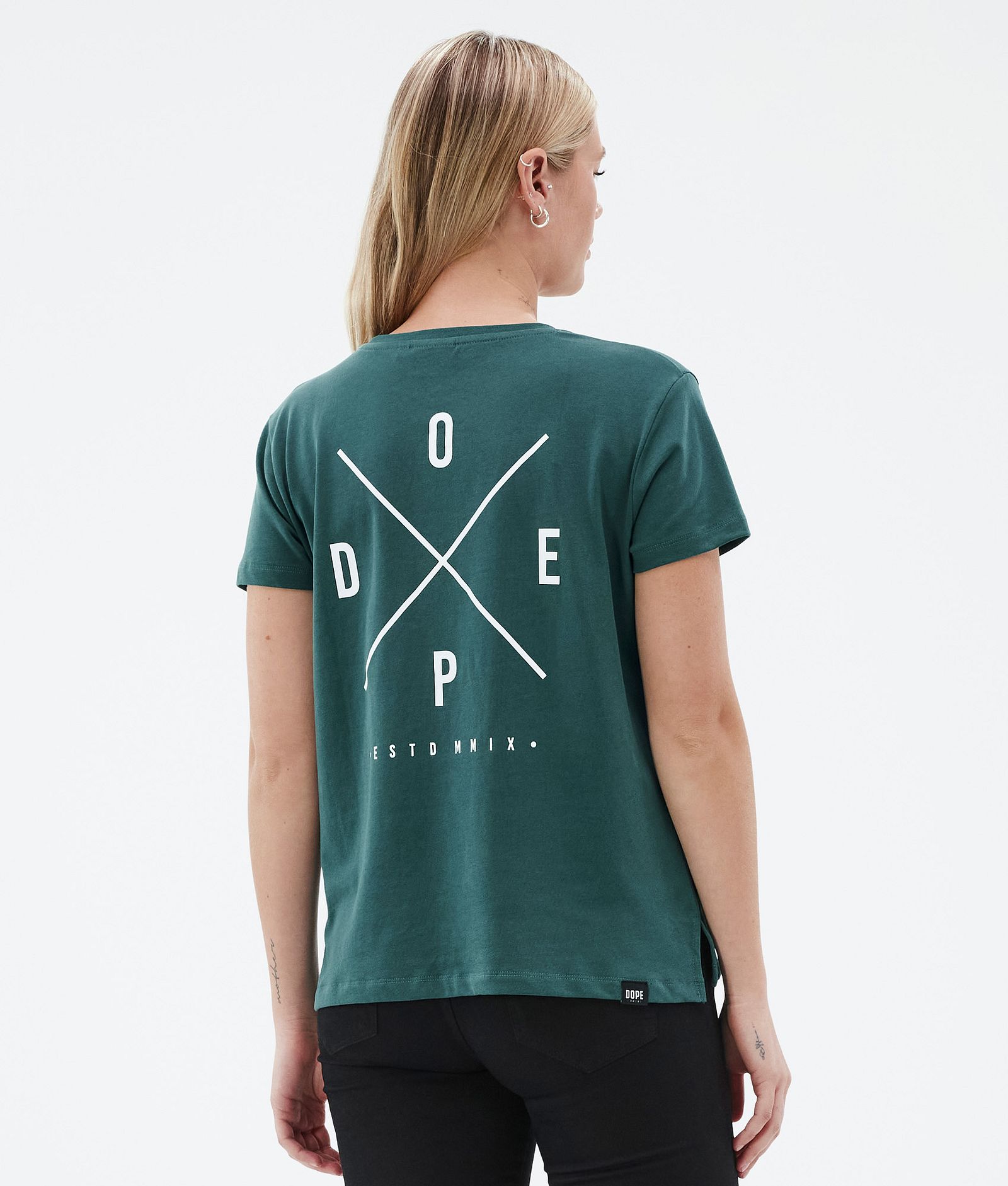 Standard W T-shirt Dam 2X-Up Bottle Green, Bild 2 av 6