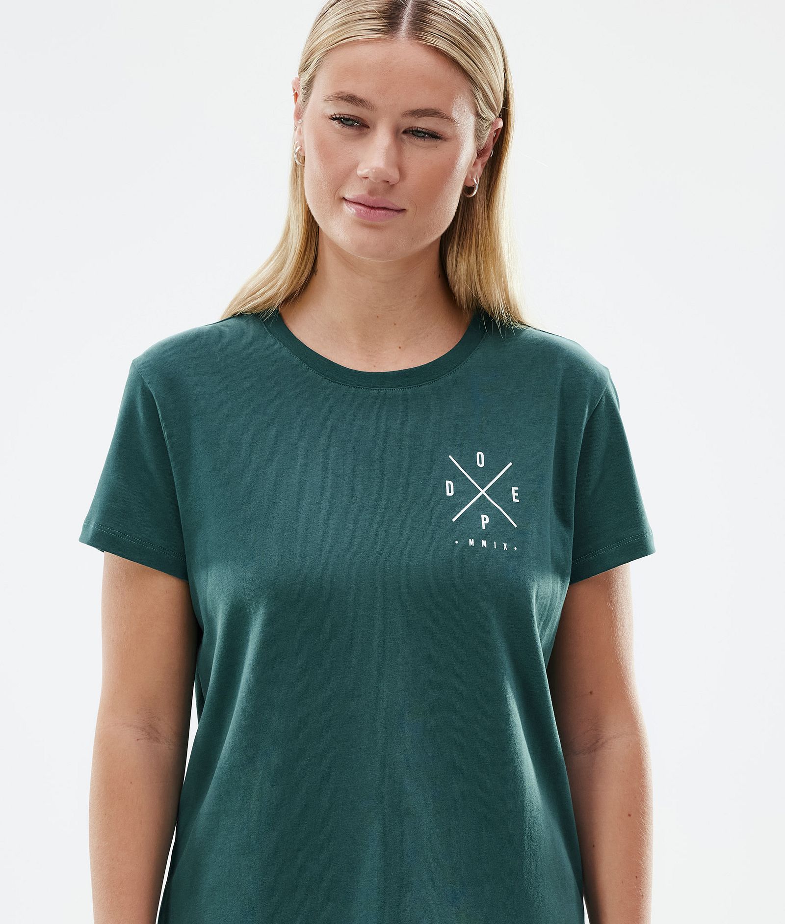 Standard W T-shirt Dame 2X-Up Bottle Green