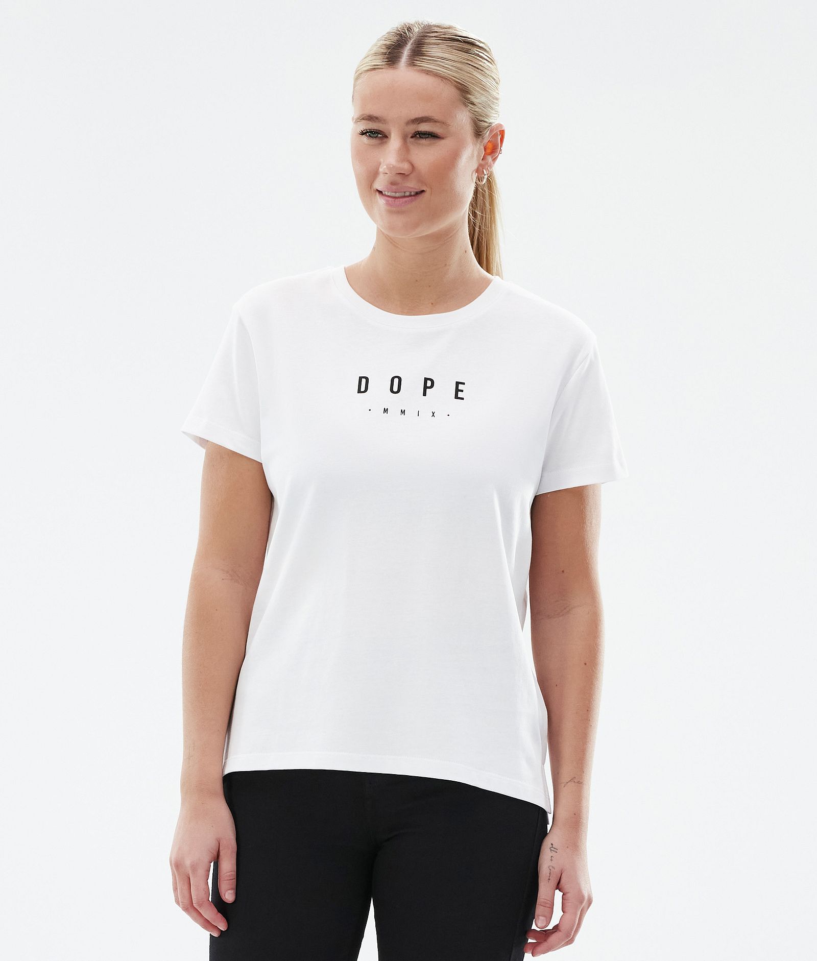 Standard W T-shirt Dames Aphex White