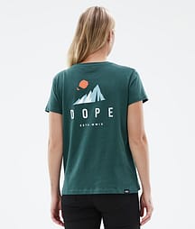 Dope Standard W T-shirt Women Ice Bottle Green