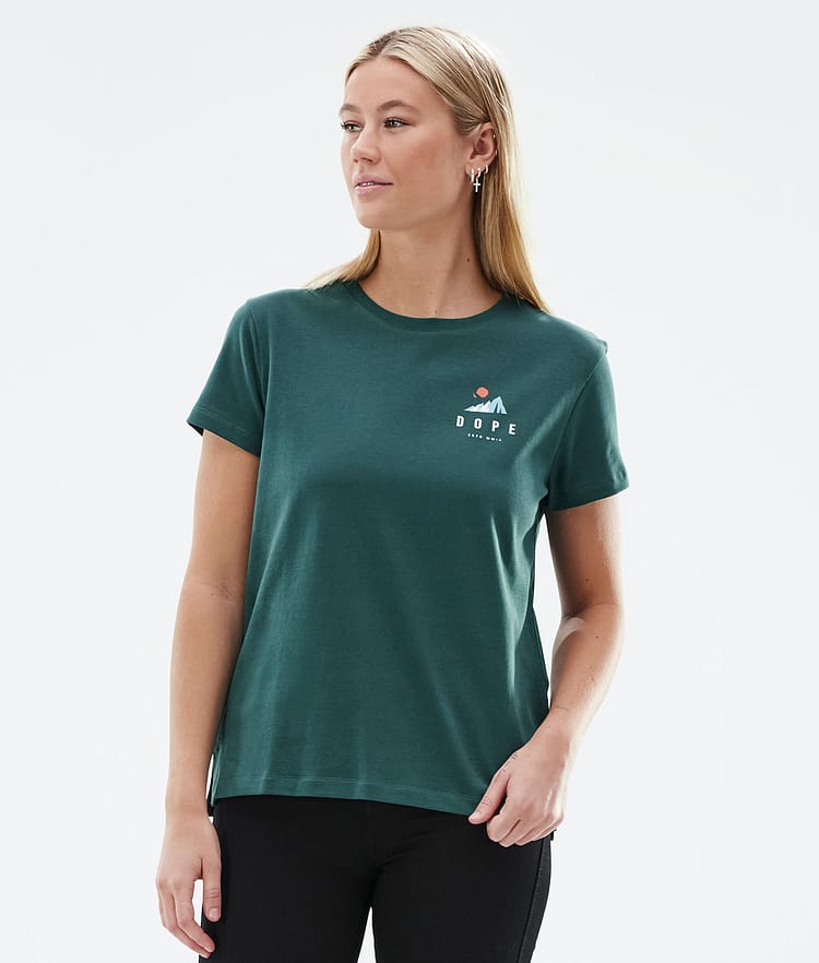 Standard W T-shirt Femme Ice Bottle Green, Image 2 sur 6