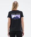 Standard W T-shirt Donna Silhouette Black