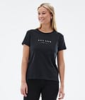 Standard W T-shirt Donna Silhouette Black