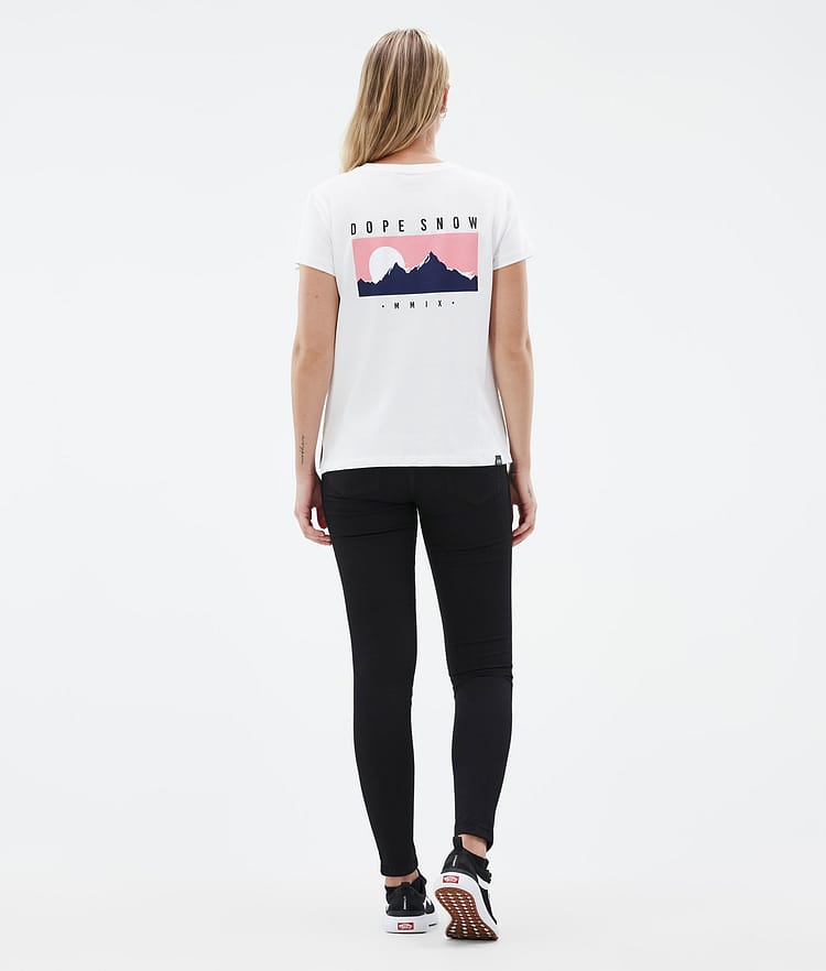 Standard W T-shirt Dame Silhouette White