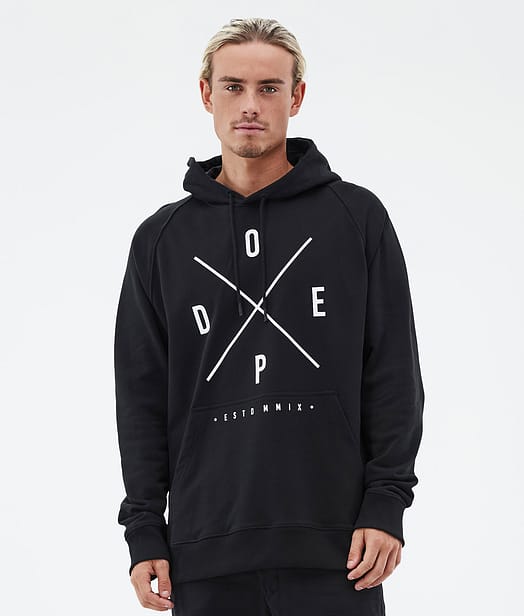 Common Hoodie Men 2X-Up Black