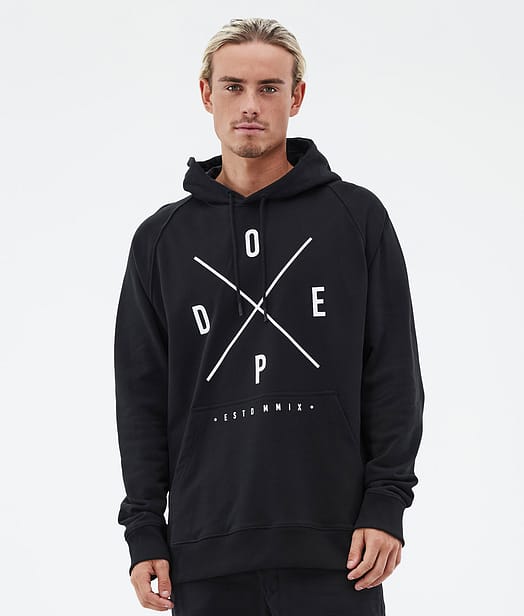 Common Hoodie Herre Black