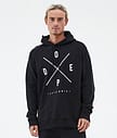 Common Hoodie Men 2X-Up Black
