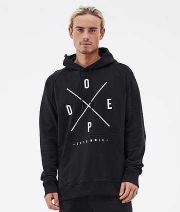 Common Hoodie Men 2X-Up Black