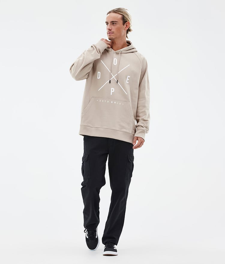 Common Hoodie Men 2X-Up Sand