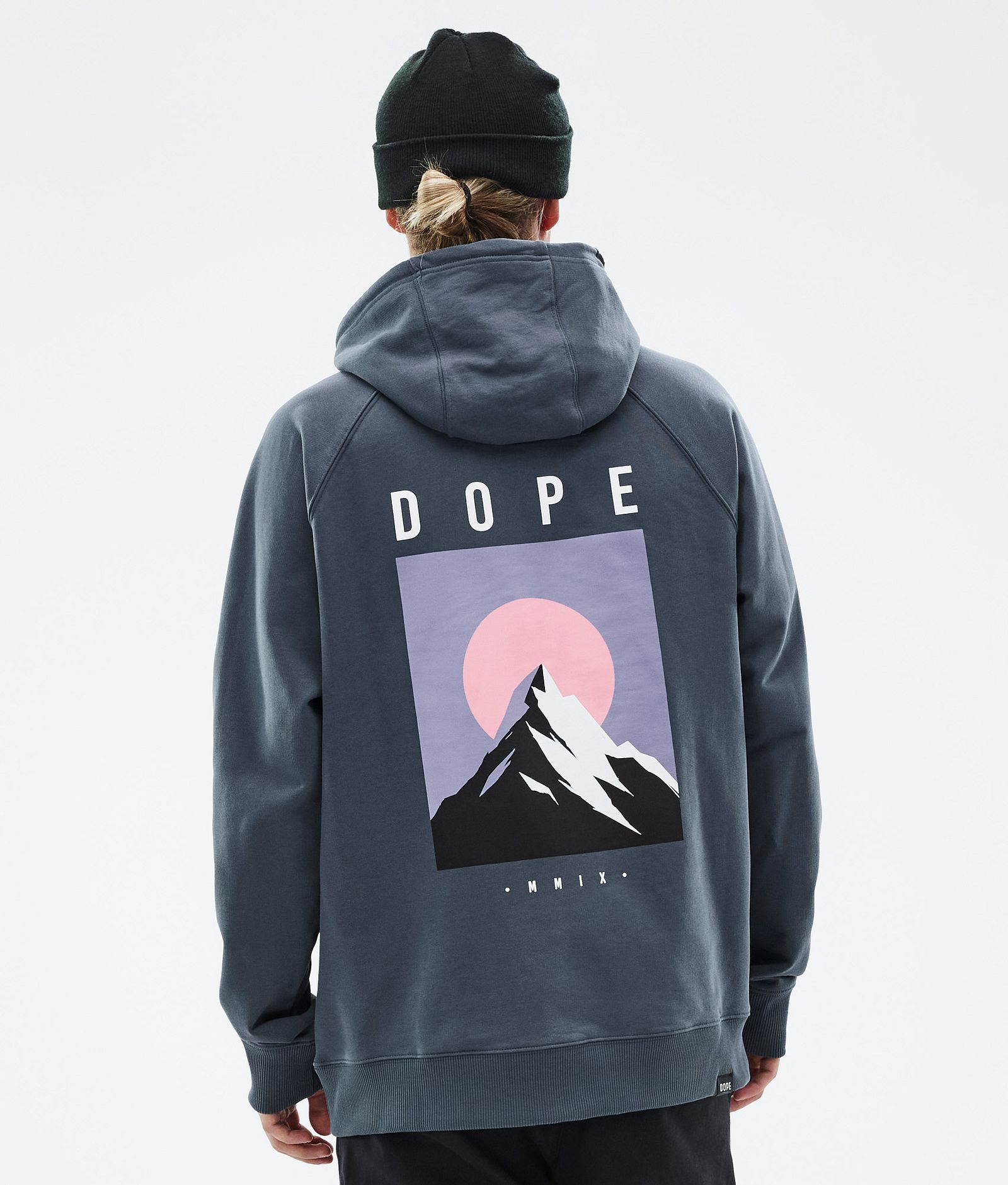 Dope Common Hoodie Men Aphex Metal Blue | Dopesnow.com