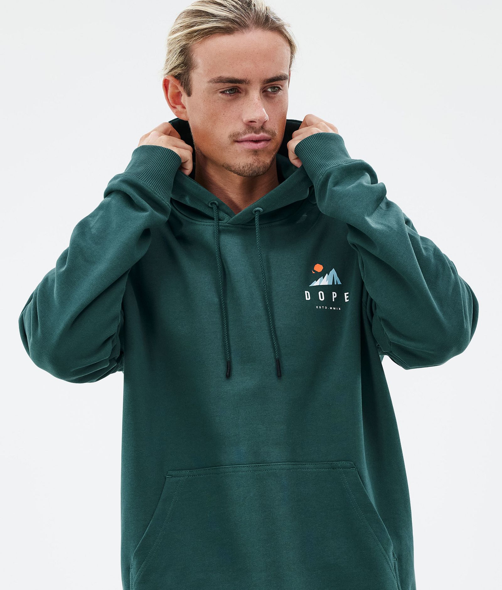 Common Hoodie Herren Ice Bottle Green, Bild 3 von 7
