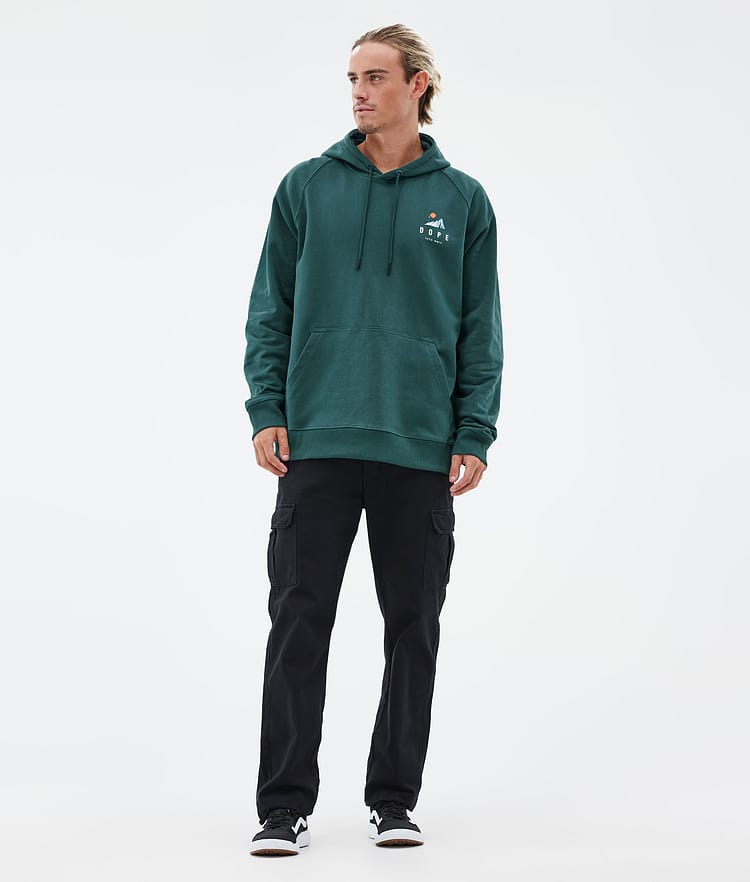 Common Hoodie Men Ice Bottle Green