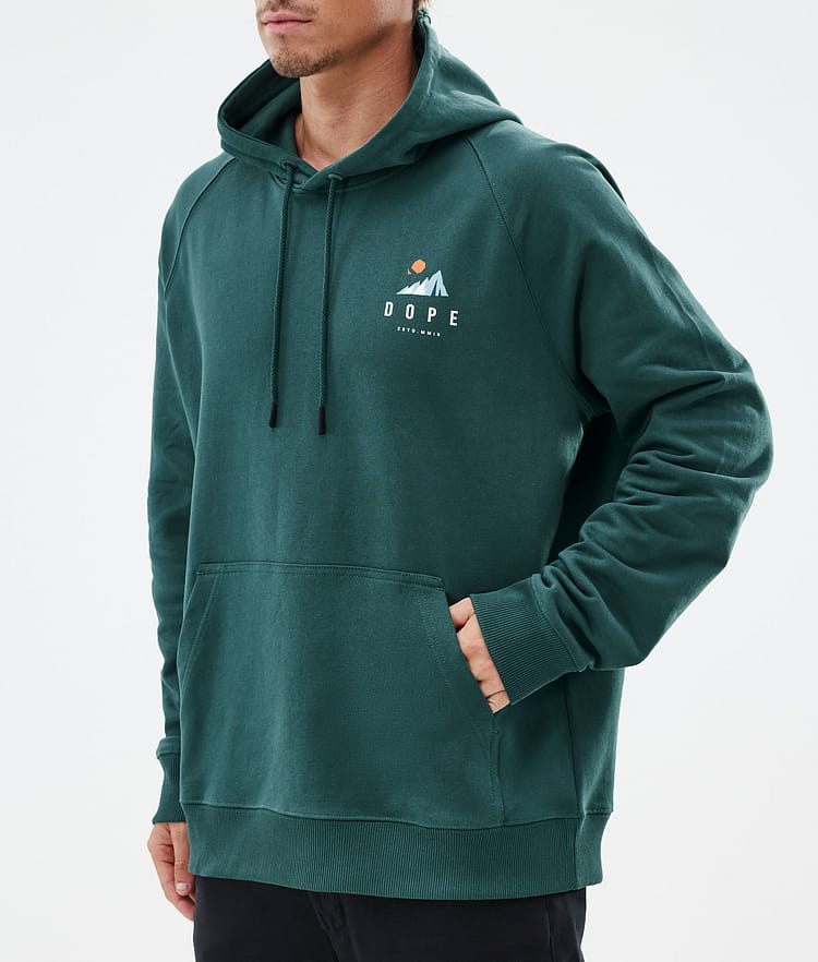 Common Hoodie Herren Ice Bottle Green