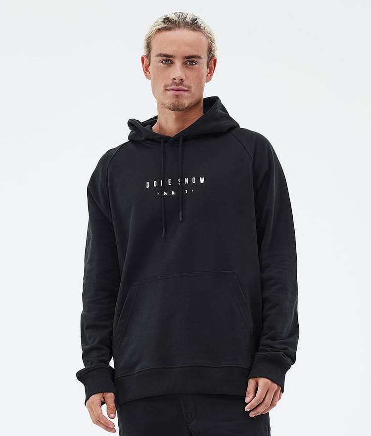 Common Hoodie Herre Silhouette Black