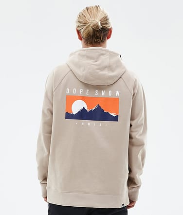 Common Hoodie Herren Silhouette Sand