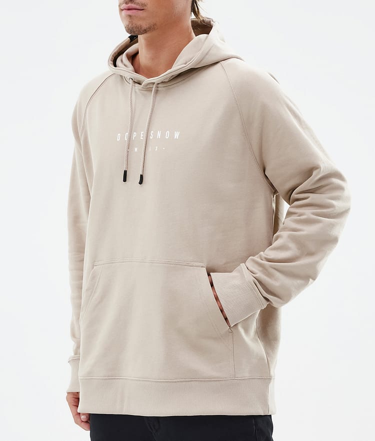 Common Hoodie Herren Silhouette Sand