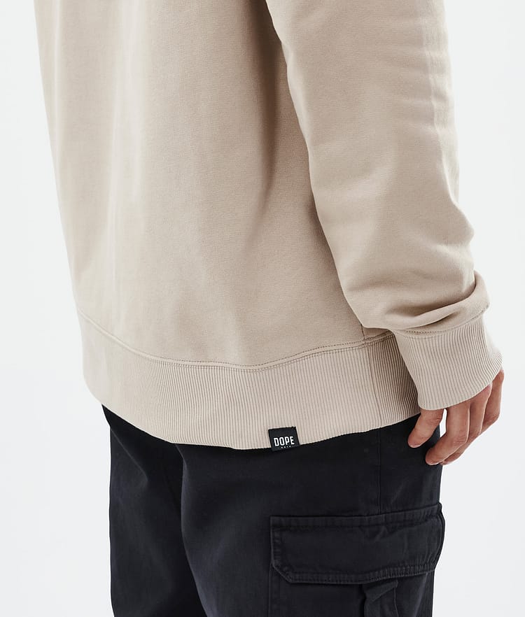 Common Hoodie Herre Silhouette Sand