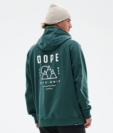 Common Hoodie Herren Summit Bottle Green