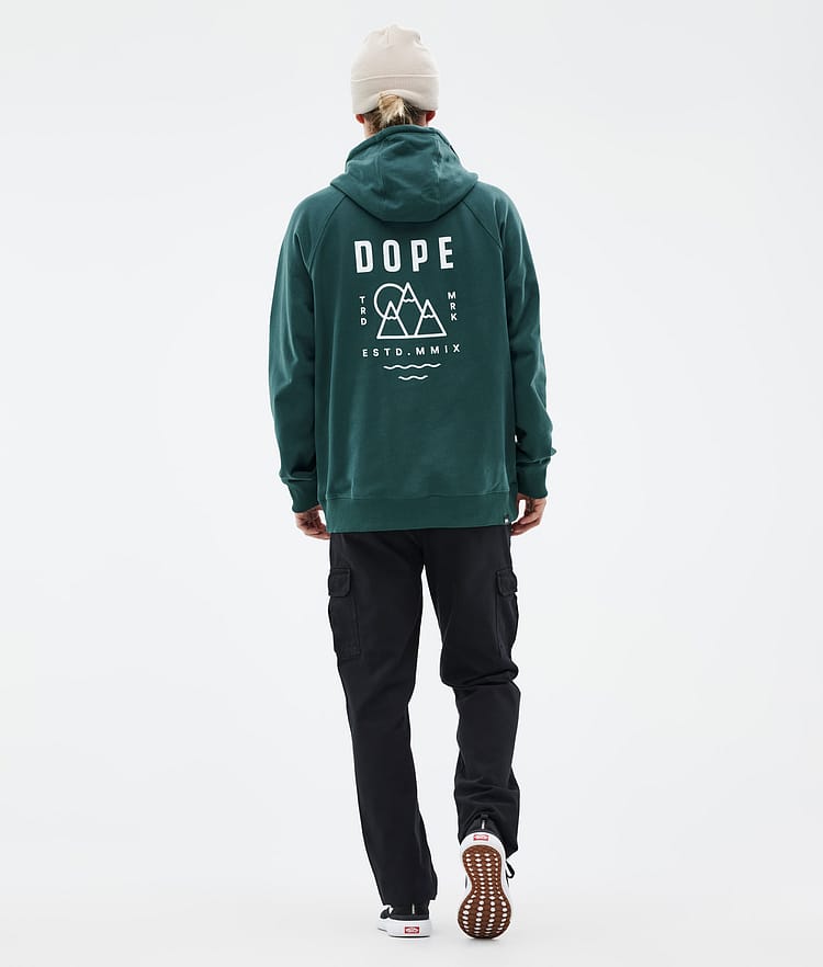 Common Hoodie Heren Summit Bottle Green