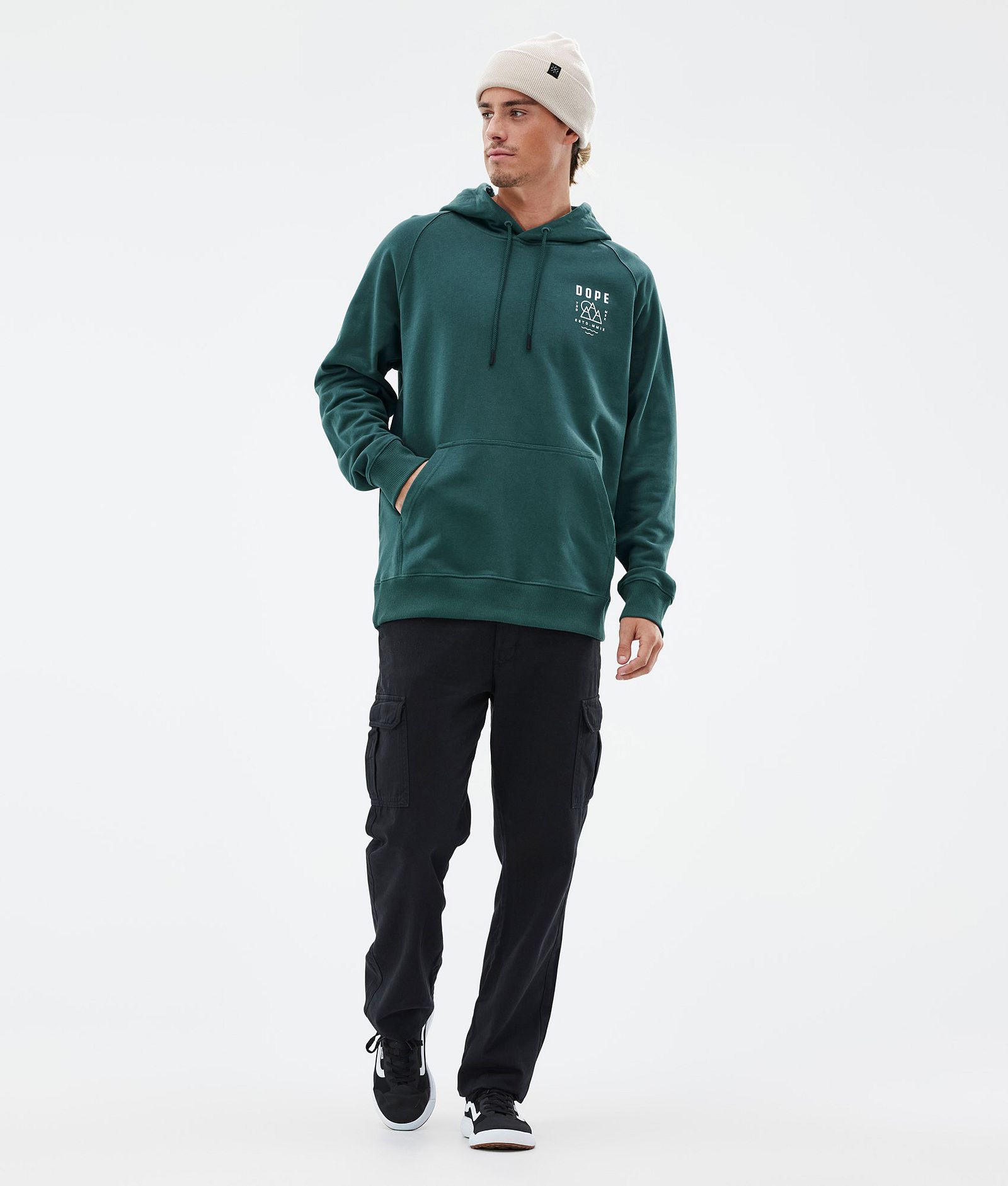Common Hoodie Herren Summit Bottle Green, Bild 5 von 7