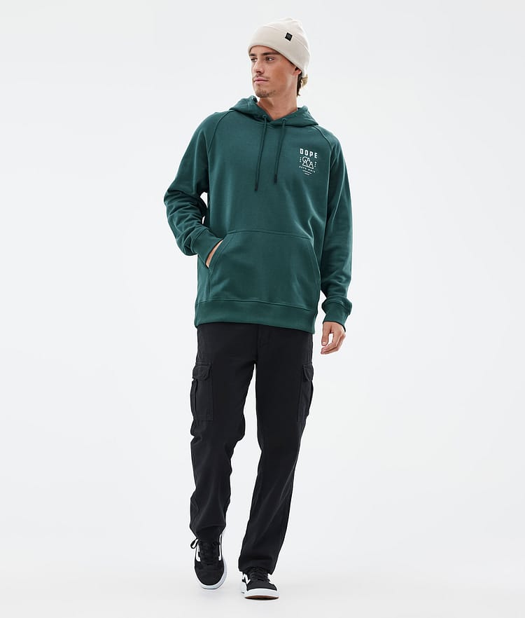 Common Hoodie Men Summit Bottle Green