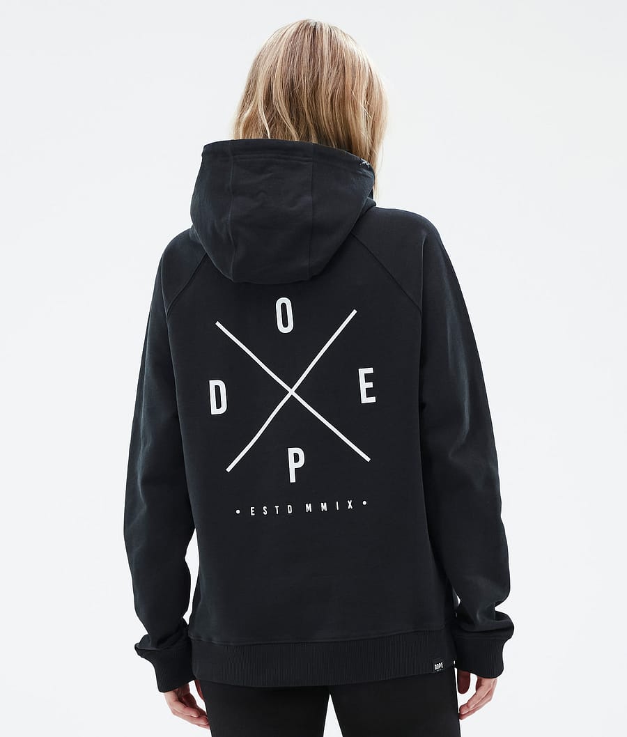 Common W パーカー レディース 2X-Up Black